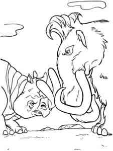 Ice Age 21 coloring page