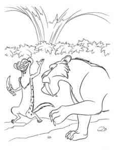 Ice Age 27 coloring page