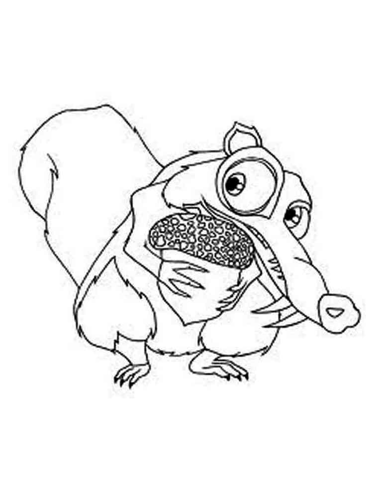 Ice Age 30 coloring page