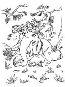 Ice Age 37 coloring page
