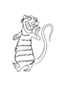 Ice Age 38 coloring page