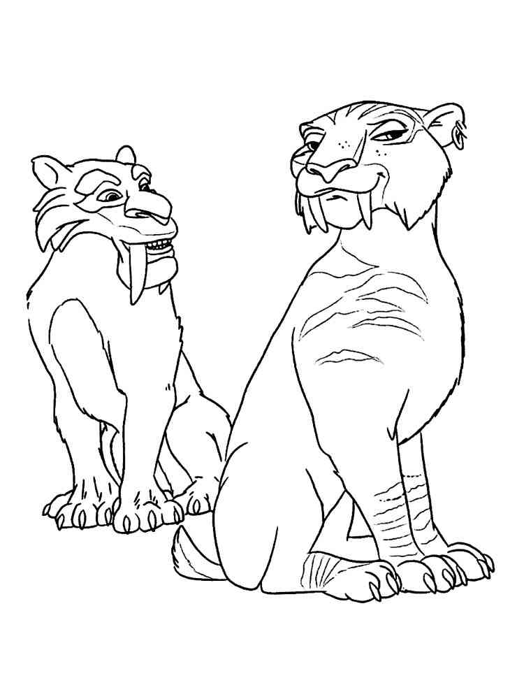 Ice Age 47 coloring page