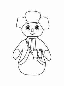 Pontipines coloring page