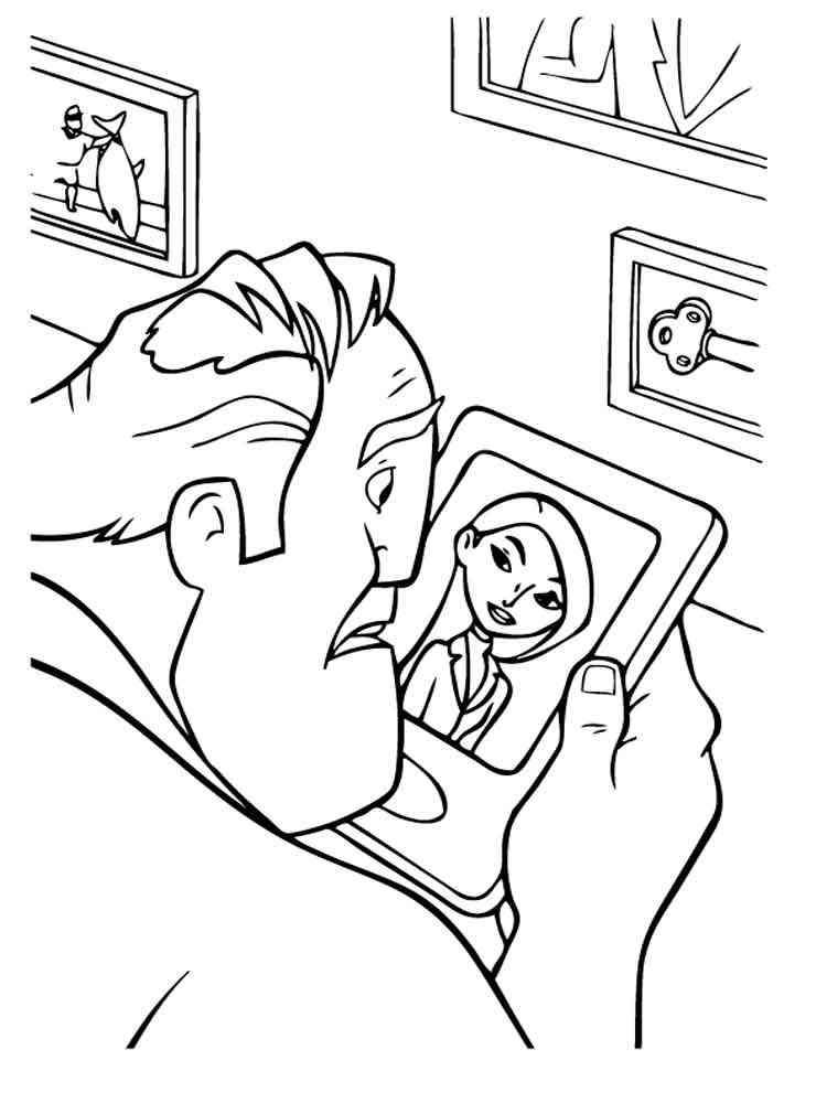 Incredibles 13 coloring page