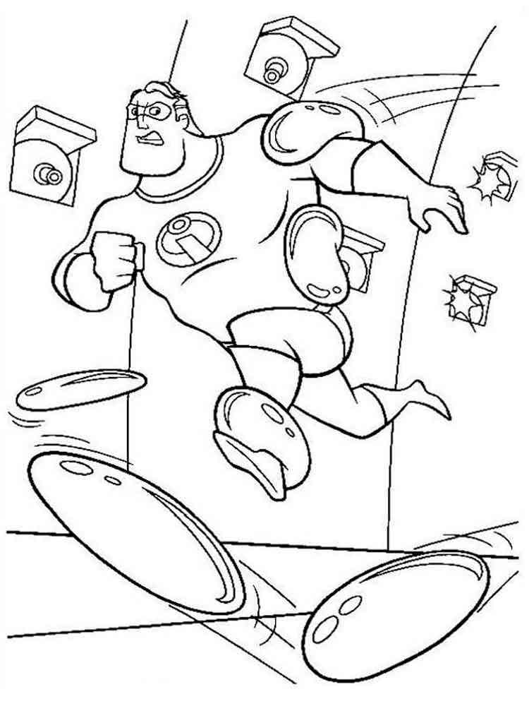 Incredibles 6 coloring page