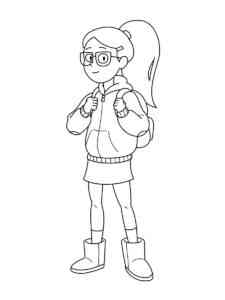 Infinity Train 4 coloring page