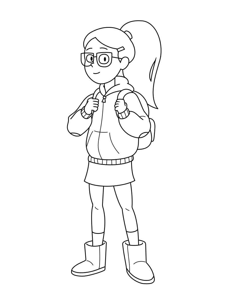 Infinity Train 4 coloring page