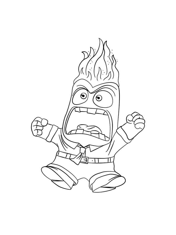 Inside Out 3 coloring page