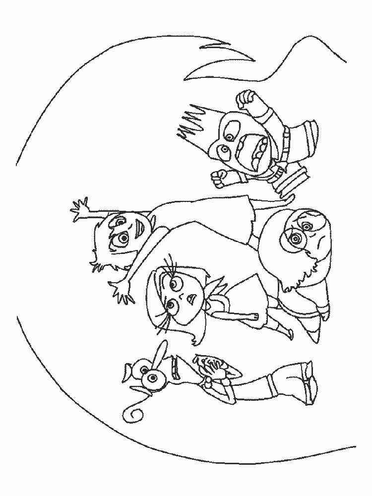 Inside Out 33 coloring page