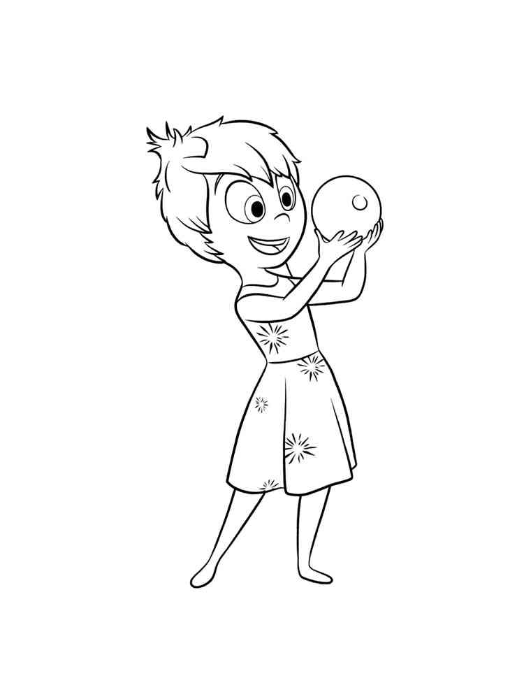 Inside Out 5 coloring page