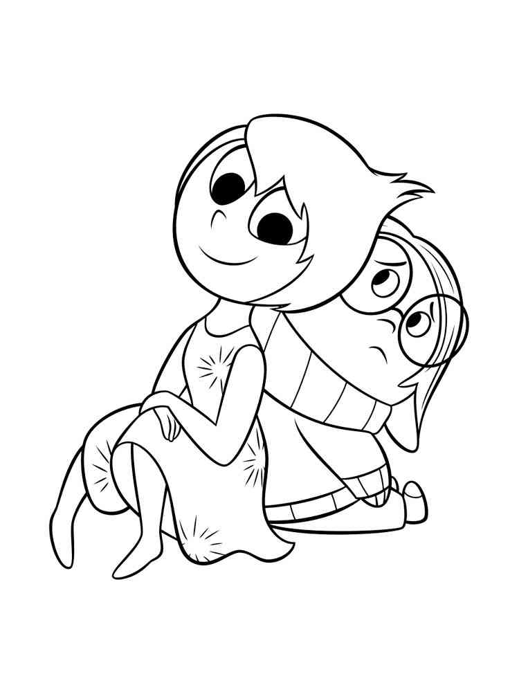 Inside Out 9 coloring page
