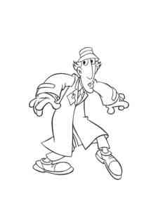 Inspector Gadget 1 coloring page