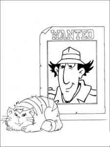Inspector Gadget 11 coloring page