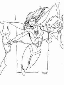Atom Eve from Invincible coloring page