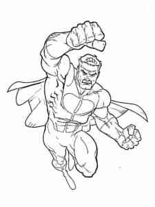 Omni-man from Invincible coloring page