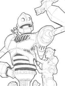Iron Giant 10 coloring page