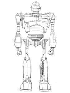 Great Iron Giant coloring page