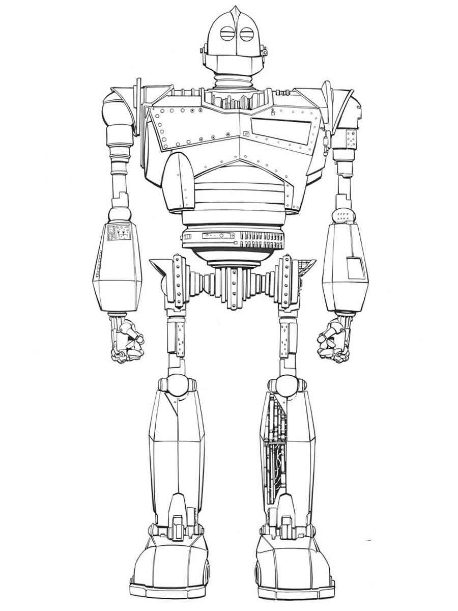 Iron Giant 12 coloring page