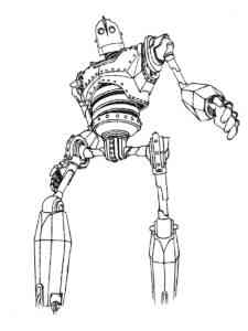 Iron Giant 13 coloring page