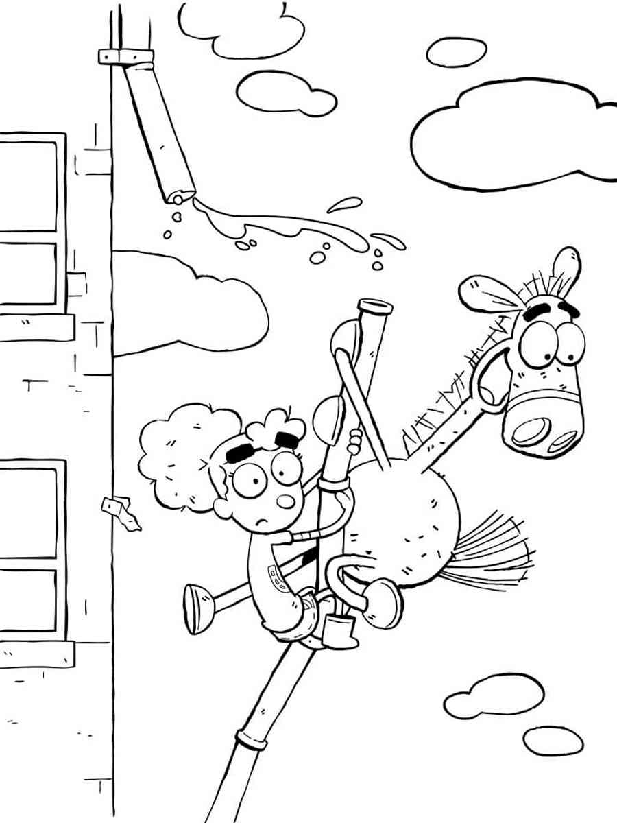 It’s Pony 14 coloring page