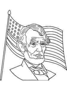 Abraham Lincoln 7 coloring page