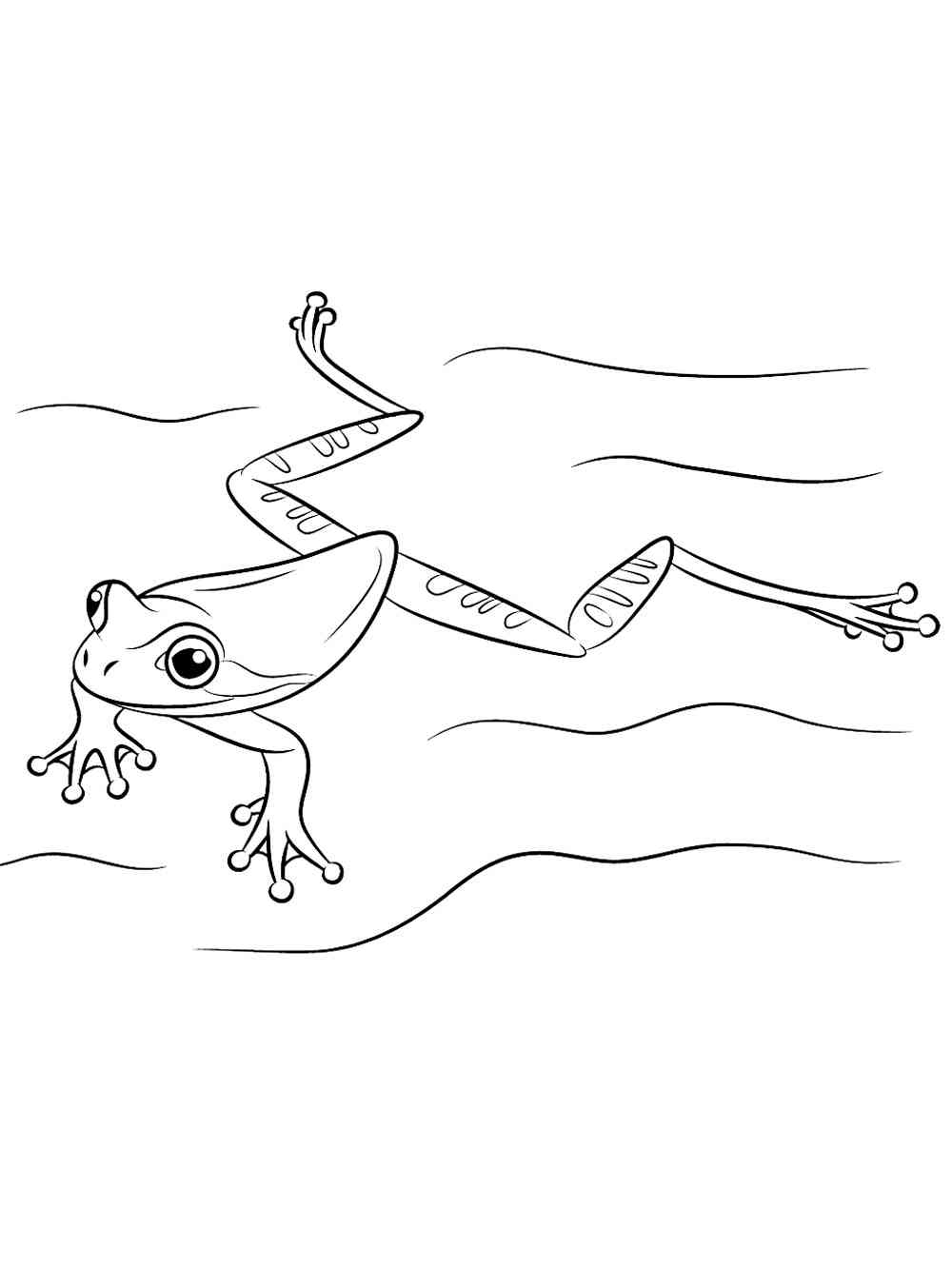 Amphibian 2 coloring page