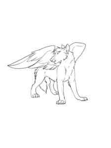 Anime Animals 17 coloring page