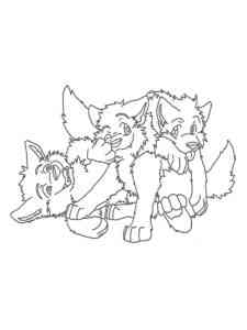 Anime Animals 20 coloring page