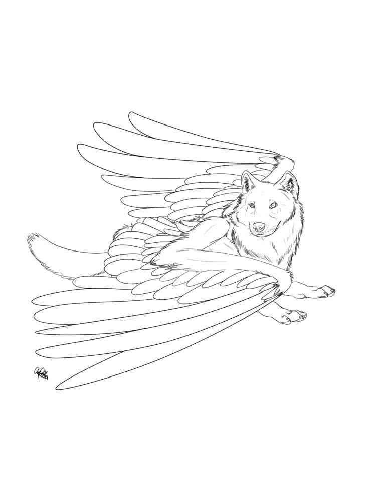 Anime Animals 31 coloring page