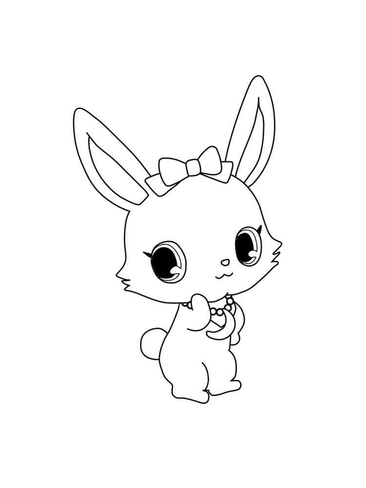 Anime Animals 33 coloring page