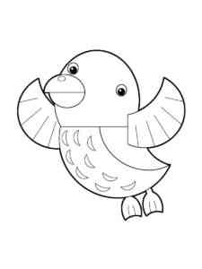 Auk 2 coloring page