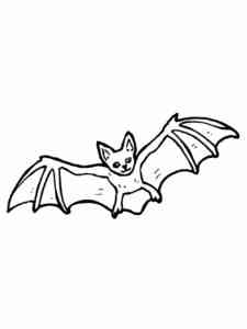 Bat 26 coloring page