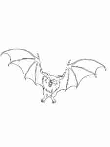 Bat 33 coloring page