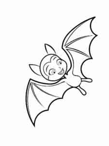Bat 42 coloring page