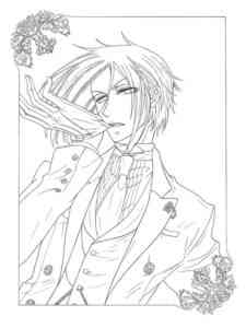 Black Butler 12 coloring page