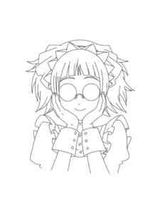 Mey-Rin from Black Butler coloring page