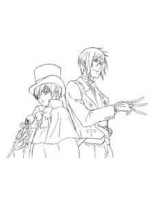 Black Butler 9 coloring page