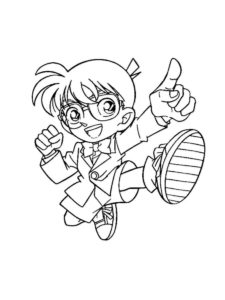 Detective Conan coloring page