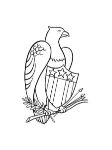 Eagle coloring page