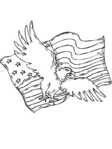 Eagle coloring page