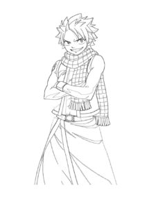 Fairy Tail coloring page