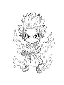 Fairy Tail coloring page