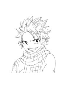 Fairy Tail coloring page