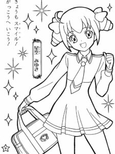 Glitter Force coloring page