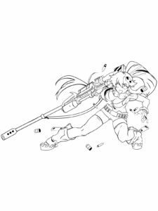 Gurren Lagann coloring page