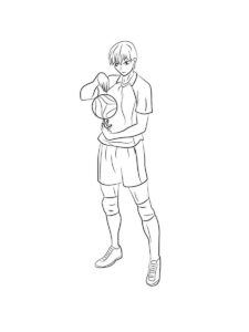 Haikyuu coloring page