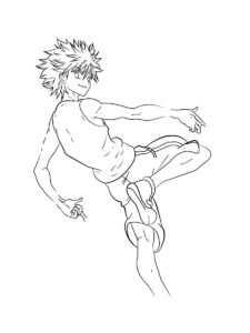 Hunter x Hunter coloring page