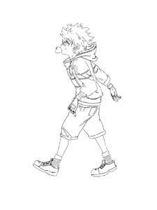 Hunter x Hunter coloring page