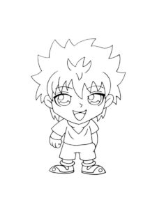 Hunter x Hunter coloring page