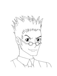 Hunter x Hunter coloring page